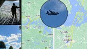 Här gör flygvapnets Hercules-plan en avstickare över Eskilstunas luftrum: "Inga konstigheter"