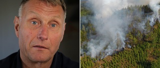 Räddningschefen om sommarens stora skogsbränder: "Det brinner alltid i våra höga berg"