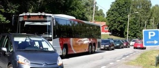 Bilkaos i Kolmården försenar bussar
