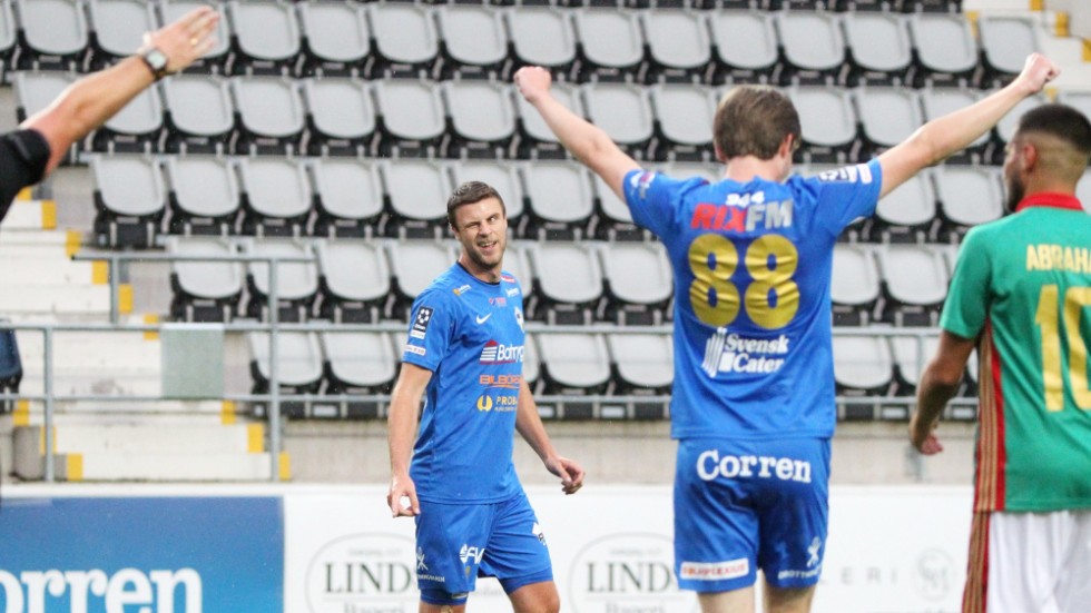 Jesper Beurling gjorde mål för andra matchen i rad.