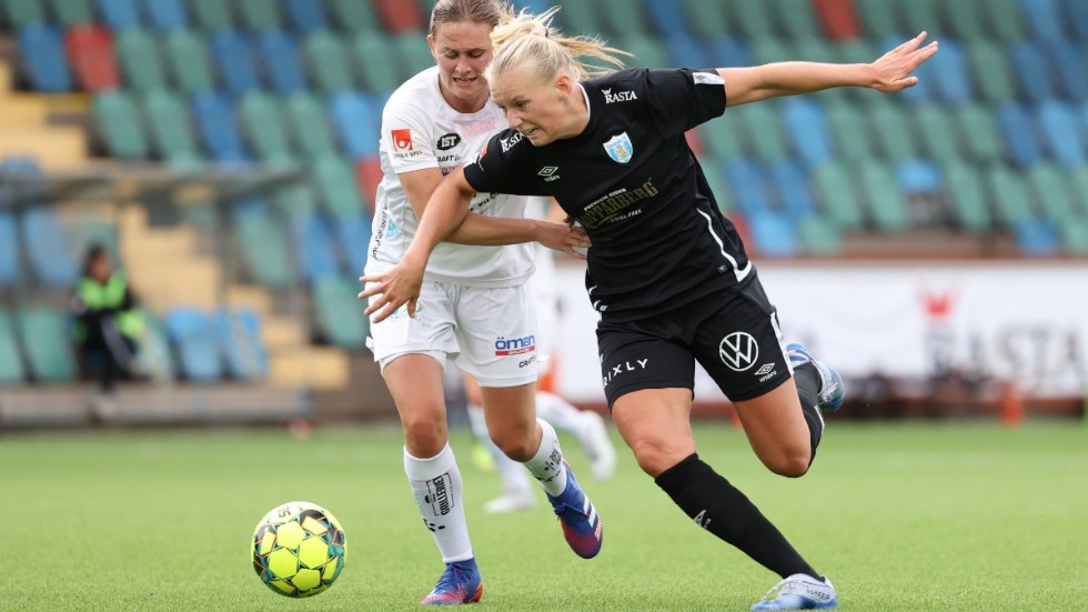 Stina Blackstenius gjorde sitt första mål för Kopparbergs Göteborg.