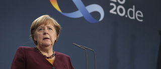 Merkel om EU-bråket: Måste fortsätta prata