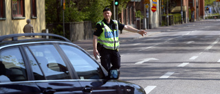 Få trafikpoliser på vägarna i Norrbotten