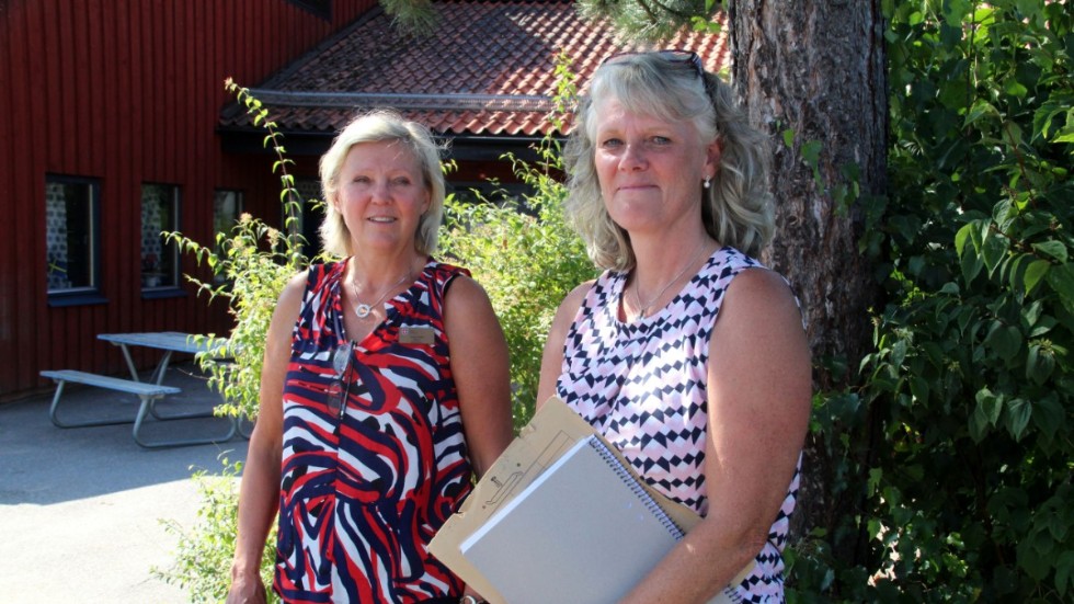 När rektorn Helen Fasth och specialpedagogen Malin Siverholm tar emot eleverna efter sommaren är det mycket som är annorlunda vid Bäckskolan.