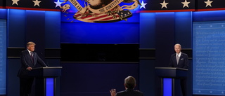 Hetsigt mellan Biden och Trump i tv-debatt