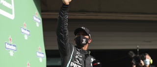 Hamilton snabbast i kvalet – nära rekordet