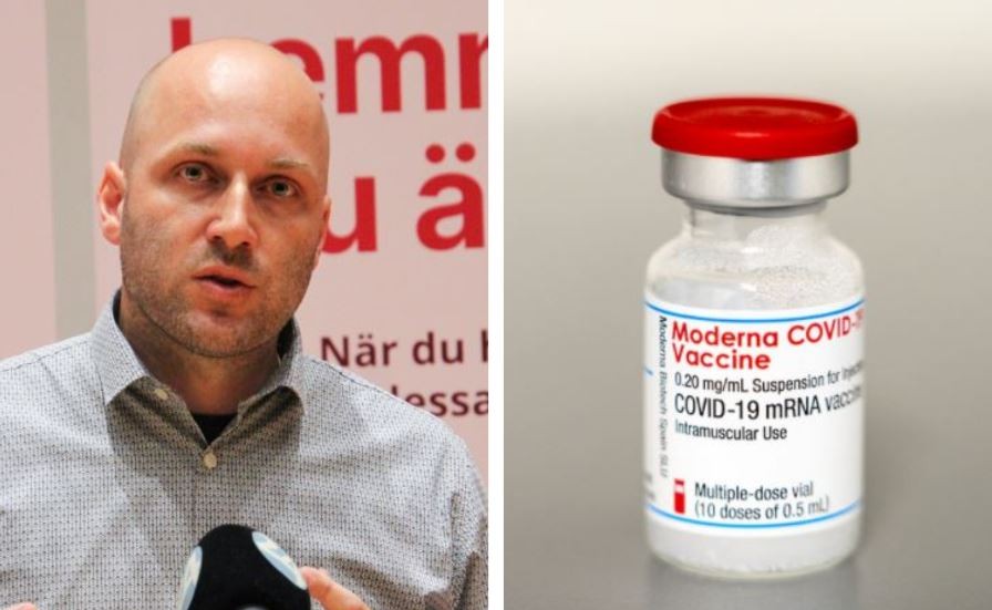 Modernas vaccin mot covid-19 har godkänts för användning, men omfattas inte av läkemedelsförsäkringen. Rickard Lundin ingår i den regionala sjukvårdsledningen. 
