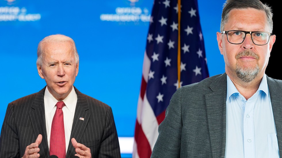 "Joe Biden kommer att göra skillnad. Men det blir ingen radikal vänstersväng", skriver NSD:s Olov Abrahamsson.
