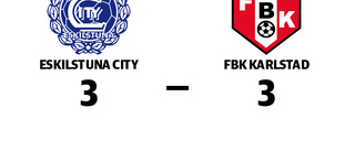 Eskilstuna City kryssade mot FBK Karlstad