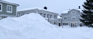 Största snömängden i Piteå på 60 år