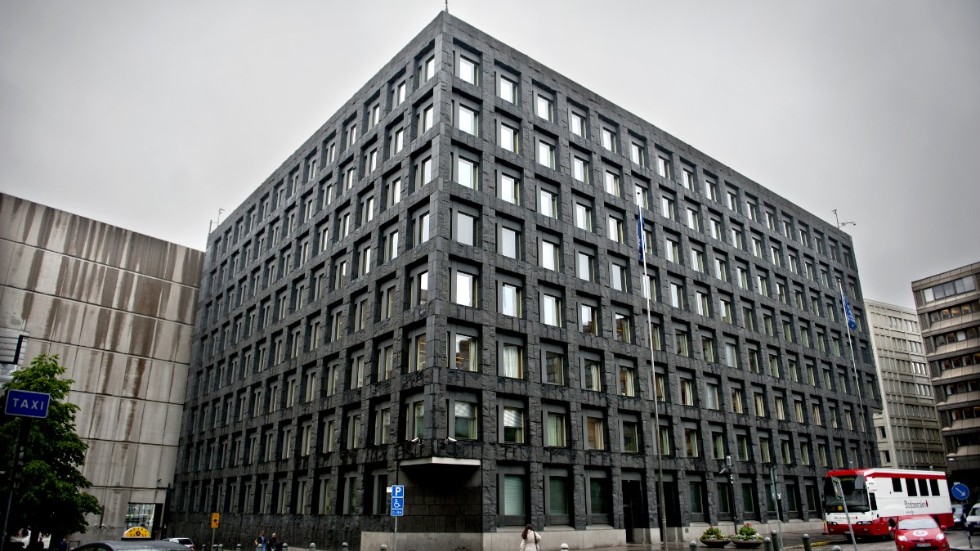 Riksbankens kontor i centrala Stockholm. Arkivbild.