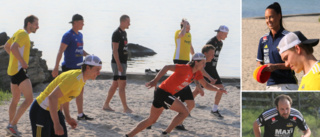 Här laddar IBK för revansch – på stranden vid Snäck