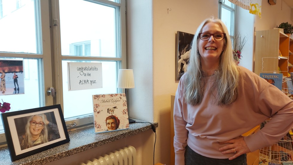 Laurie Halse Anderson ser det som den största äran i sitt liv att ha fått Astrid Lindgren Memorial Award, Alma. Hon blev refuserad hundratals gånger innan första boken blev publicerad.