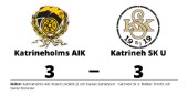 Katrineh SK U kryssade mot Katrineholms AIK