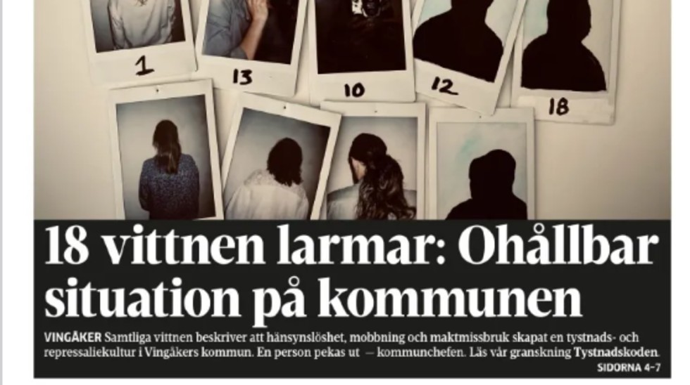 INSÄNDARE Kuriren riskerar att framstå som en översittare