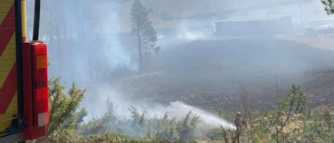 SMHI varnar: Stor risk för gräsbrand i delar av Norrbotten