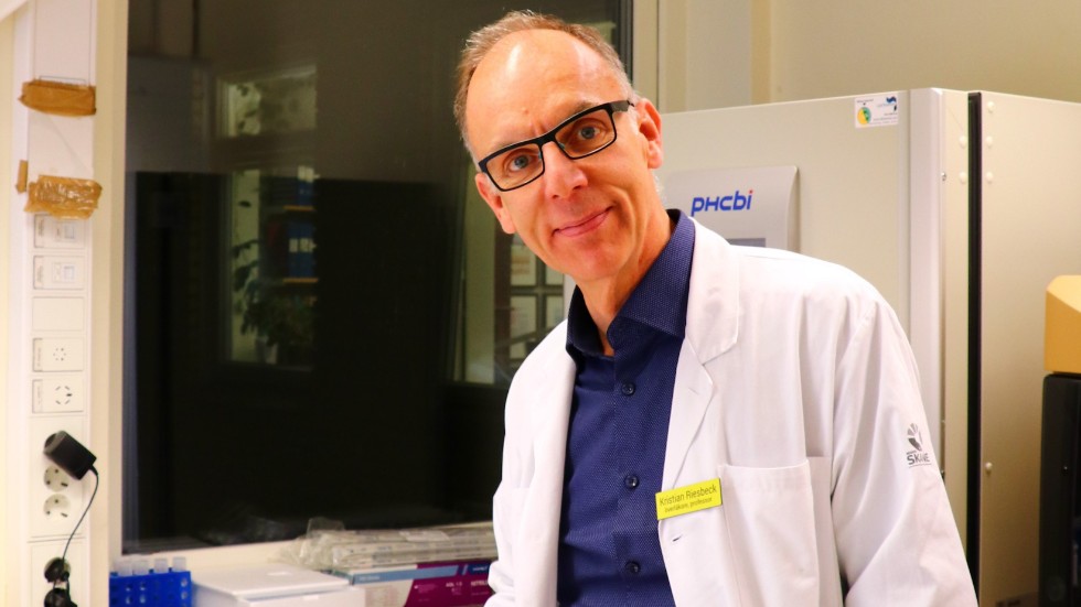 Kristian Riesbeck, professor i klinisk bakteriologi vid Lunds universitet.