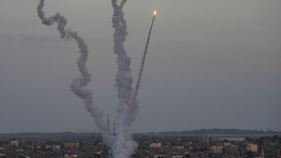 Fem raketer ska enligt Israel ha avfyrats från Gaza mot israeliskt territorium. Arkivbild.