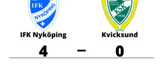 Seger för IFK Nyköping hemma mot Kvicksund
