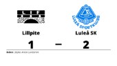 Luleå SK vann trots uppryckning av Lillpite