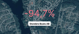 Brant intäktsfall för Storebro Boats AB - ner 21,3 procent