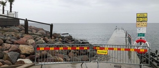 Ishalka på Kallisbryggan – nu stängs den av