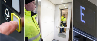 Piteåbor fastnade i hiss i timmar: "Jag fick panik"
