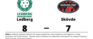 Ledberg vann mot Skövde i förlängningen