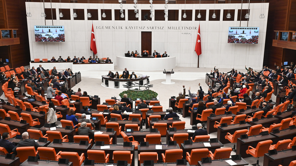 Parlamentet i Turkiet röstade den 23 januari för Sverige som medlem i Nato.