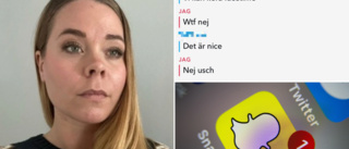 Okänd man skrev till Livs son på Snapchat – bad om sexbilder