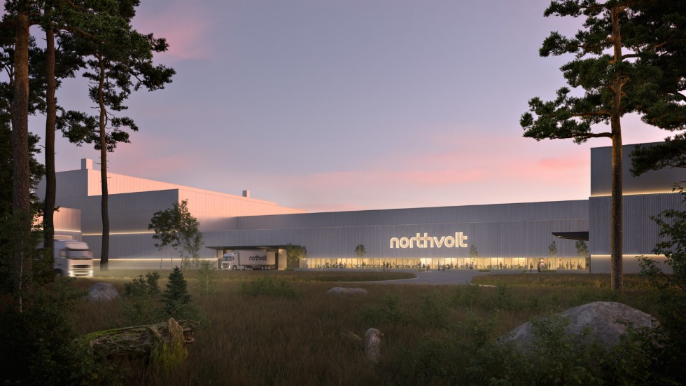 Northvolt bygger fabrik i Kanada. Arkivbild som föreställer en av de europeiska anläggningarna.