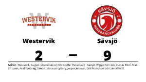 Storförlust när Westervik föll mot Sävsjö i Bökensved Sporthall
