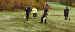 Ilskan efter vandalattacken på golfbanan • "Jäkligt tråkigt"