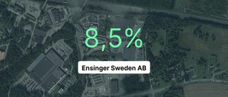 Fin marginal för Ensinger Sweden AB - slår branschsnittet