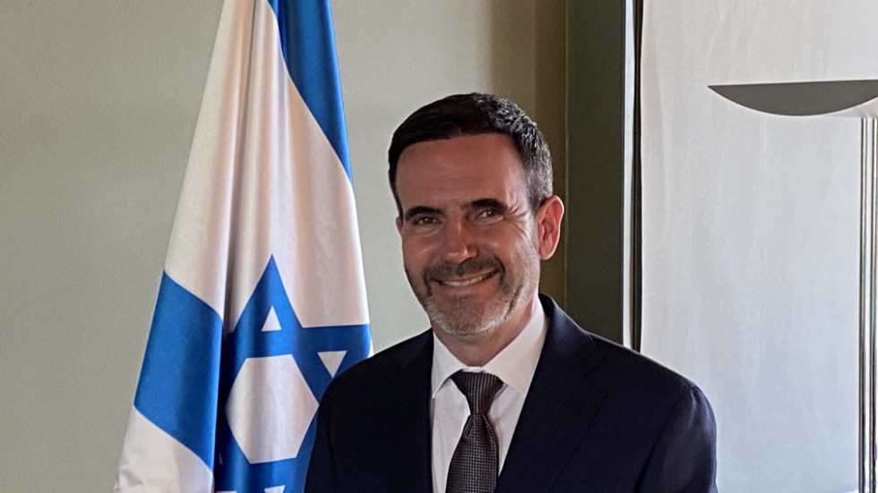 Israels ambassadör Ziv Nevo Kulman.