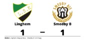 Linghem och Smedby B kryssade efter svängig match