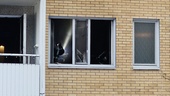 Person misstänkt för allmänfarlig ödeläggelse efter branden