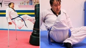 Amputerade benet efter explosion – nu är han mästare i taekwondo
