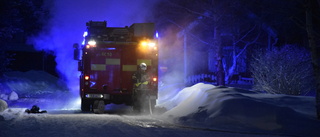 Brand i villa i Kalix – räddningstjänst på plats