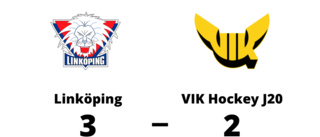 Straffar avgjorde när Linköping vann mot VIK Hockey J20