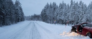 Frontalkrockade med lastbil utanför Piteå – flera till sjukhus