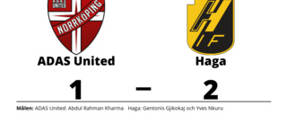 Abdul Rahman Kharma målskytt - men ADAS United föll
