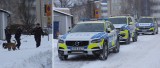 Polis med hundar i Hageby: "Klassiska undersökningsåtgärder"