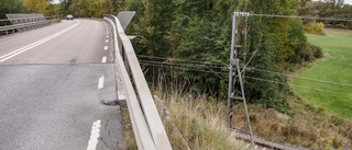 Järnvägsbron vid Flens norra infart/utfart stängs – trafiken leds om