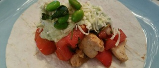 Middagstipset: Kycklingtortillas med guacamole
