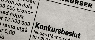 LISTA: Här är månadens konkursföretag i Nyköping