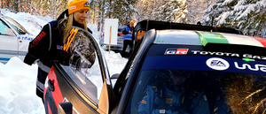 Jenny debuterade som tekniker i Sveriges största rallytävling