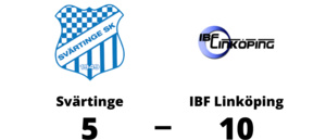 IBF Linköping avgjorde i tredje perioden