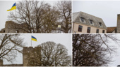 Två år sedan invasionen – regionen flaggar för Ukraina