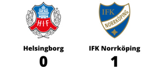 Sebastian Hakim målskytt när IFK Norrköping sänkte Helsingborg